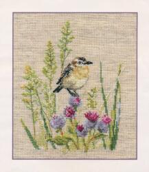  Keresztszemes hímzőkészlet Kismadár 15x19 cm (1-26)