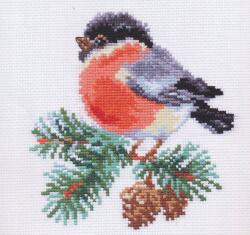  Keresztszemes hímzőkészlet Süvöltő 14x14 cm (1-15)