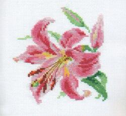  Keresztszemes hímzőkészlet Lili 11x12 cm (0-118)