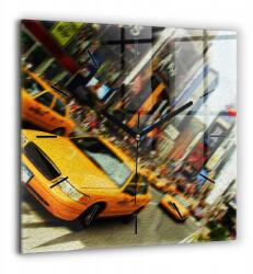 Nyomtatott üveg óra Lógó Csendes tippek New York City taxik (010010500080200267283)