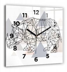 Ora Edzett Üveg Dekoratív Hangtalan Nappali Geometrikus Minta (010010500080200268994)