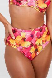 Boohoo Virágos Magas Derékú Bikini Alsó Xpl Xxj__m