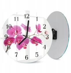  Üveg falióra Elegáns Függő Dekoratív Orchidea Fi 30 cm (010010500040200173384)
