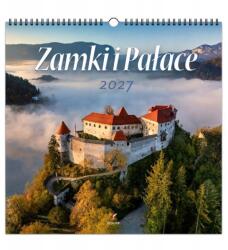 Artsezon Falinaptár 2027 Többtáblás Kastélyok Paloták Műemlékek Nagy 33x33 cm (Zamki i Pałace 2027)