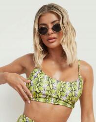 Boohoo Animal Print Mintás Bikini Felső Sae NI9__XS