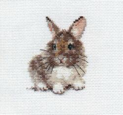  Keresztszemes hímzőkészlet Nyúl 7x9 cm (0-170)