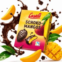 Casali Schoko-Mangos mangó hab csokoládéban Casali 150g
