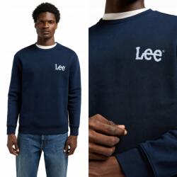 Lee férfi pulóver sötétkék Wobbly Lee Sws crew neck Rivet Navy M
