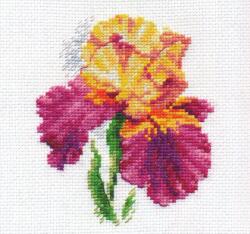  Keresztszemes hímzőkészlet Íriszek 10x12 cm (0-136)