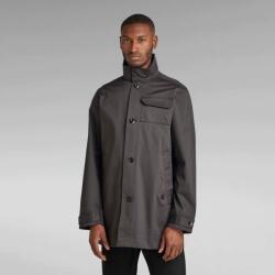 G-Star RAW Férfi Kabát Márka Prémium G-Star Raw Mfo Utility Trench Raven Pamut S
