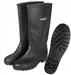 NEO TOOLS Neo Férfi Munkavédelmi Csizma Pvc Gumicsizma Fekete, 40-ES Méret