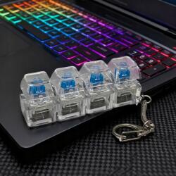  Led Billentyűzet Kulcstartó Fidget Clicker Stresszoldó játék (6978991472622)