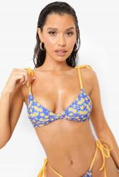 Boohoo Bikini Felső Virágos Megkötős Vdh Xxj__m
