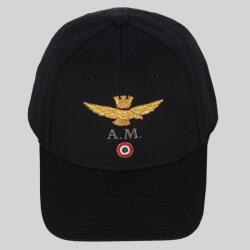Aeronautica Militare Eredeti Férfi Baseball Sapka, Fekete