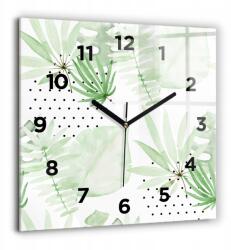 Ora Edzett Üveg Gyönyörű Klasszikus Díszes Csendes Zöld levelek 60x60 (010010500080200269806)