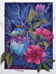  Keresztszemes hímzőkészlet Ködös este 22x30cm (AH-239)