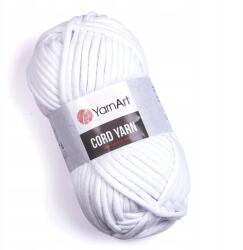 YarnArt Kötő-/horgolófonal YarnArt Cord Yarn 751 fehér, egyszínű 250g/73m