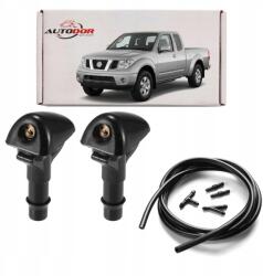 AutoDor Nissan Navara Frontier NP300 Szélvédőmosó Fúvóka x2 Tömlő Csatlakozók