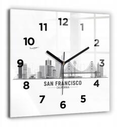 Ora Edzett Üveg Csendes Klasszikus Fali Panoráma San Francisco (010010500080200269191)