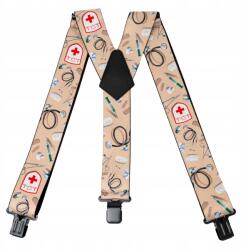  Designer nadrágtartó Doctor Medic bézs (SP002-DOKTOR-BG)