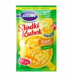 Gellwe Édes bögre 3 gyümölcs Gyümölcszselé mangó ananász (5900552078388)