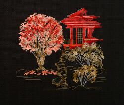  Keresztszemes hímzőkészlet Abris Art Japán-3 15x14 cm (AH-099)