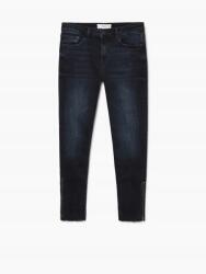 Mango Mng Sötétkék Skinny Farmernadrág Casual Rzlm Xxs