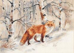  Keresztszemes hímzőkészlet Róka 23x17 cm (1-32)