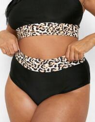 Boohoo Állatmintás Bikini Alsó X3C WS1_XXL