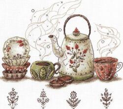  Keresztszemes hímző készlet A tea őrzői (H-06)