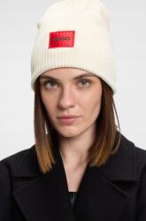 HUGO Boss Eredeti Beanie Téli Női Sapka Krémszínű (50502579)