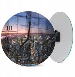  Fali Kerek Üveg Óra Modern Beltéri Horizont Fi 30 cm (010010500040200171452)