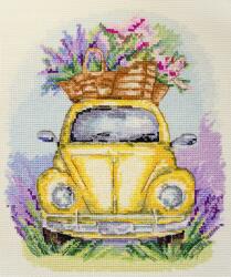  Keresztszemes hímzőkészlet Provence kalandjai 19x22cm (AH-276)