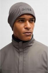 BOSS Hugo Boss Eredeti Beanie Téli Férfi Sapka, Barna (50499423)