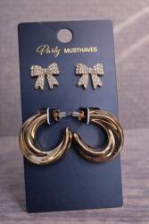  Arany színű női fülbevaló szett| Party Musthaves (3220885)