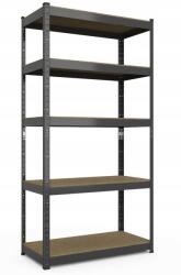 Tm Smart Regaly Fém polc Economy 180x60x40 5 polc fekete (ВC180150604052)