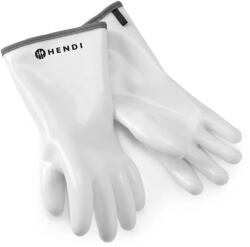 Hendi Mănuși HENDI cu suprafață din silicon, 2 bucăți, lungime 330 mm, albe
