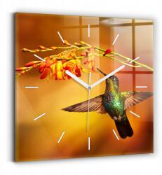 Ora edzett üveg elemes zajmentes lógó kolibri madár 30x30 (010010500010100270380)
