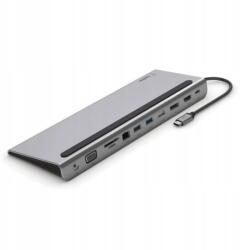 Belkin 11 az 1-ben Usb-c dokkolóállomás 5Gbps, 100W Pd, Hdmi, Dp 8K, Vga (INC004btSGY)