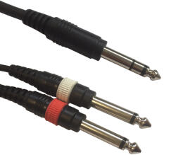 Accu-Cable AC-J6S-2J6M/3 Jack 63mm stereo/2x Jack