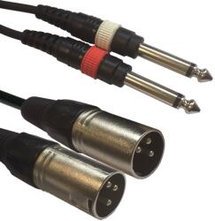 Accu-Cable AC-2XM-2J6M/15 2x XLR male/2x 63 Jack