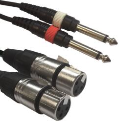 Accu-Cable AC-2XF-2J6M/15 2x XLR female/2x63 Jack