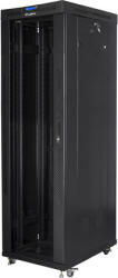 Lanberg FF01-6042-12BL-R1 42U, Stand alone, 600 x 1000, Glass door, Negru (ff01-6042-12bl)