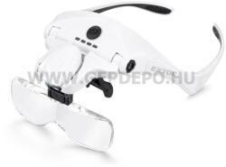 Extol LED lámpa , szemüveg, 3, 5x nagyítás (43165)