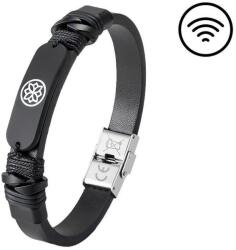 Carneo PAY Fashion Iron Spirit Fekete Karkötő (8588010359407)