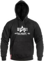 Alpha Industries férfi pulóver, 244602, pamut, XL INTL, fekete (244602)