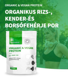  USA Medical Vegán és organikus fehérje komplex - 500 g