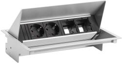 Bachmann Element de priza Bachmann Coneo 900.402. 1X, 2x Schuko, 3500W, Negru (98639631)