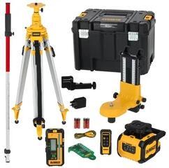 DEWALT Nivela laser rotativ DeWalt DCLE15221G-QW Verde | 0 - 600 m | Acumulator incorporat, Cablu USB | In cutie de carton original (DCLE15221G-QW)