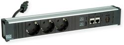 Bachmann Priza multipla Bachmann CONI 3xCEE73 cu 2xCAT6a, 1xHDMI si 1xUSB 22W (36094598)